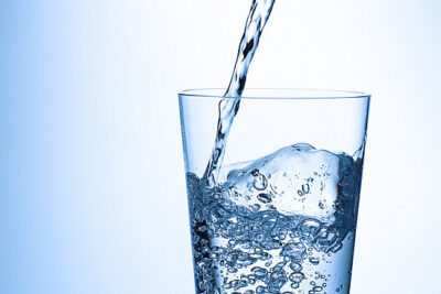 drinking water